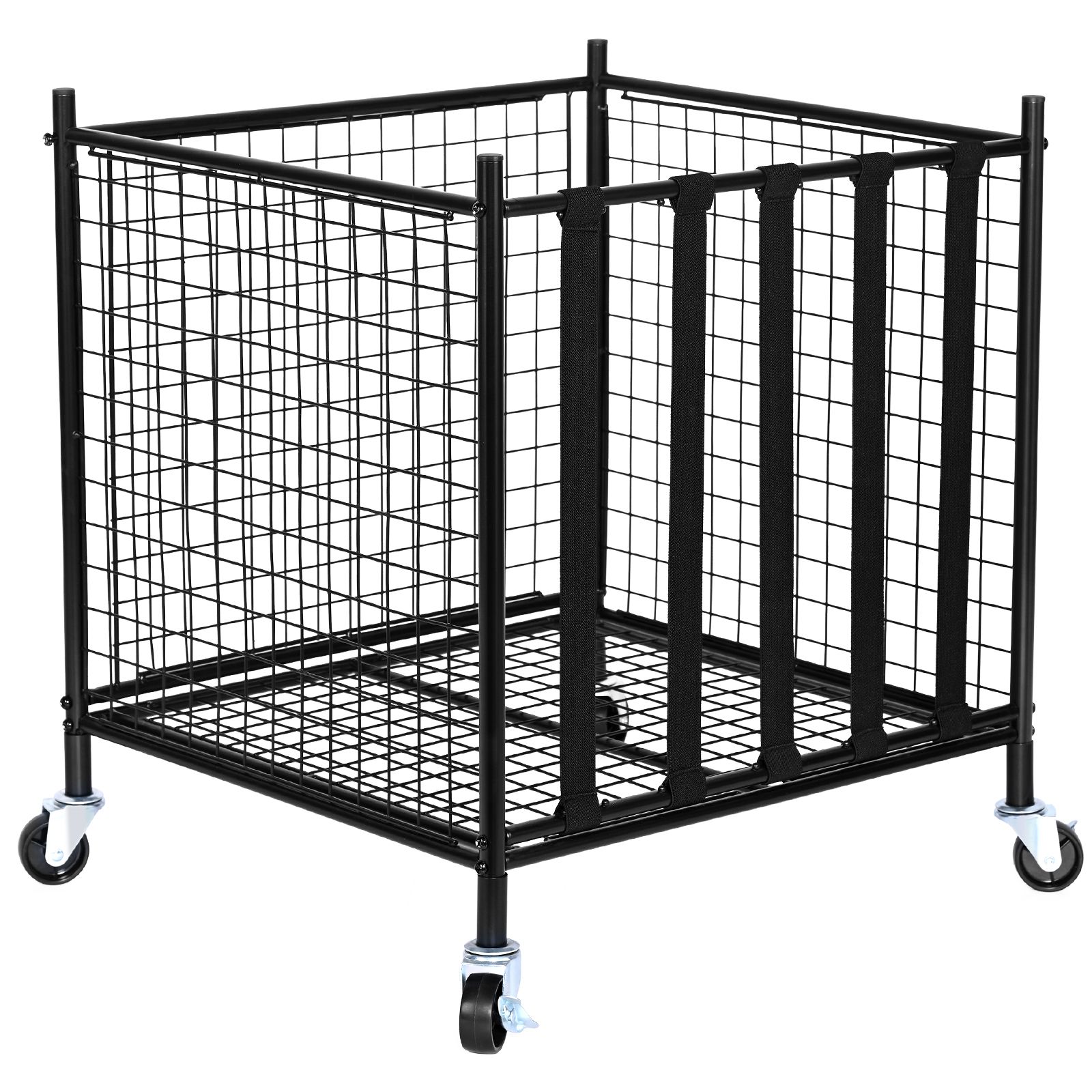 Sports Equipment In School - Rolling Sports Ball Storage Cart, Lockable