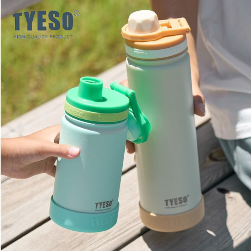 Sports Equipment 5 Years Old - TYESO 420/600/750ml Sport Thermos Bottle for
