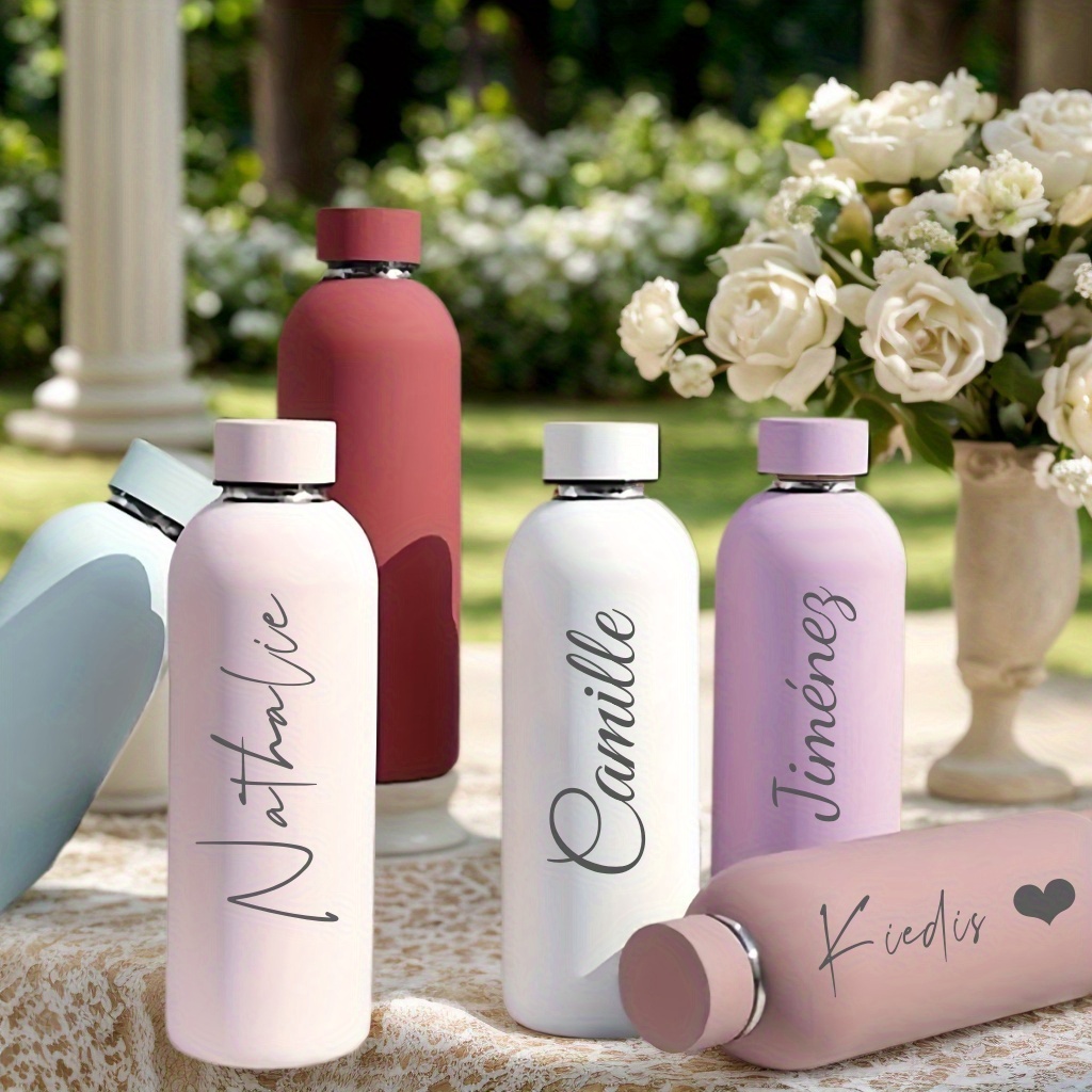 Name Sports Equipment - Custom Logo Name Thermos Large Vacuum