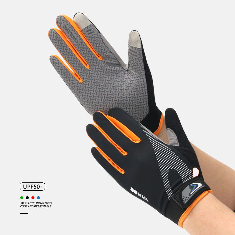 Name Sports Equipment - Cycling Anti-slip Men Half Finger Gloves