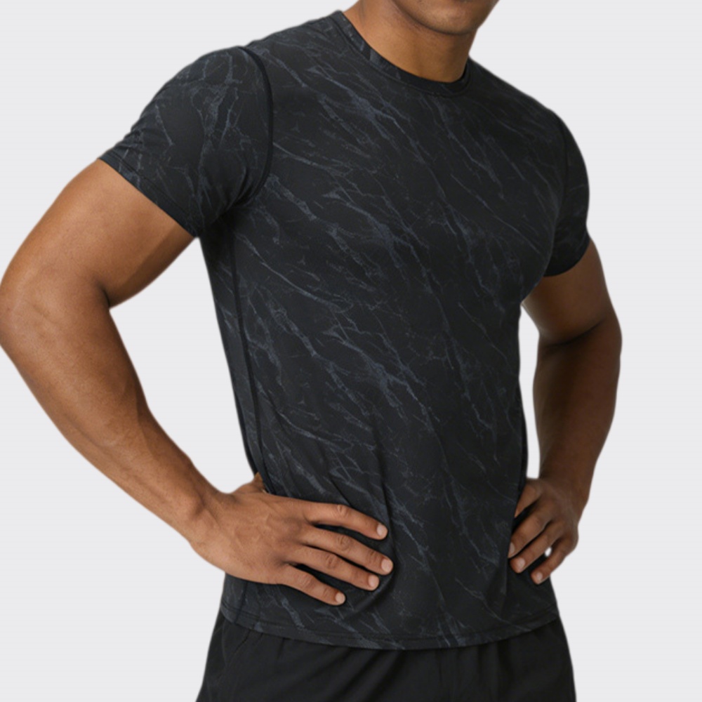 Sports Equipment Gym - Summer Men's Quick-Dry Fitness T-Shirt Short