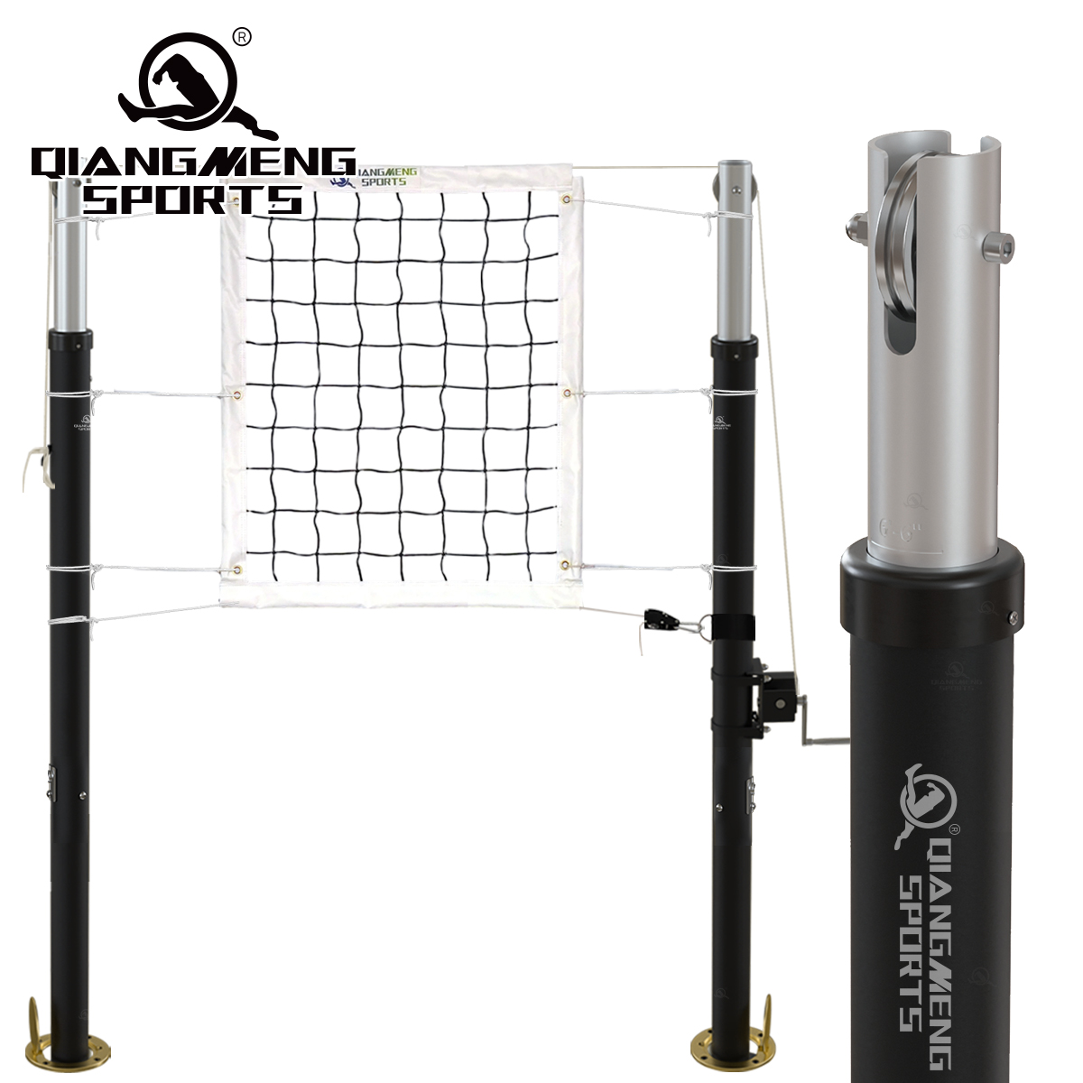 Sports Equipment Volleyball - Volleyball Poles Easy to Install Sports