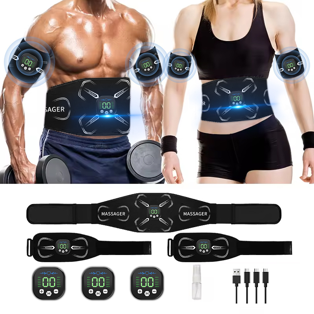Sports Equipment Gym - EMS Muscle Stimulator Abdominal Trainer Abs
