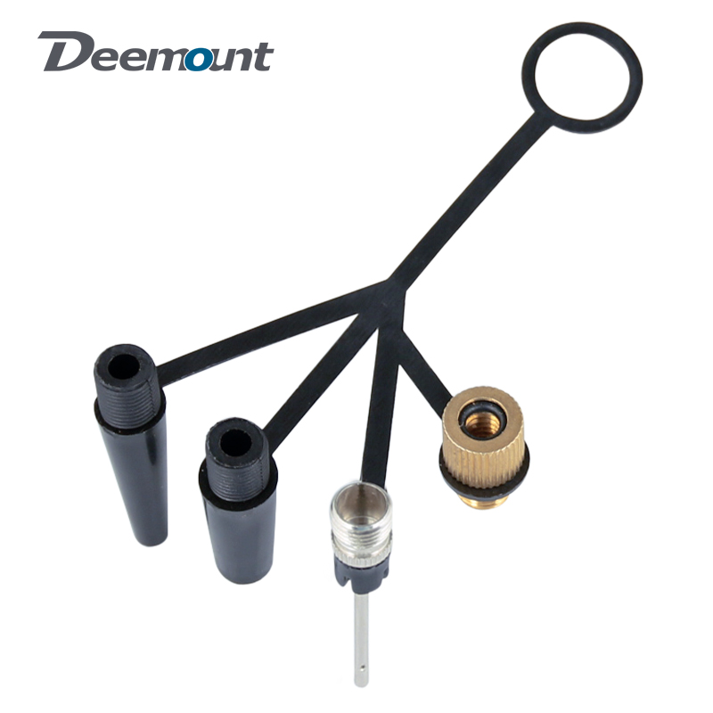 Basketball Pump Needle - Deemount 4in1 Inflator Nozzle W/ Ball