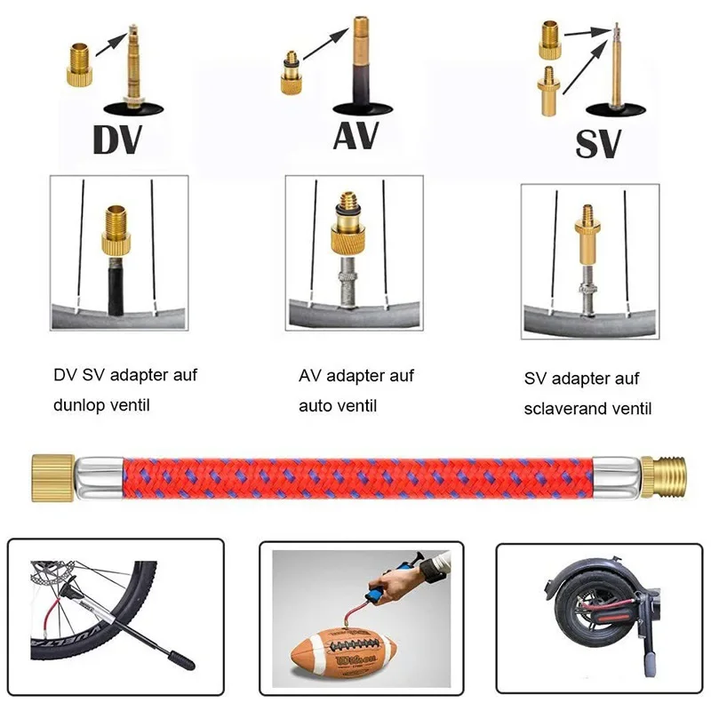 21/26PCS Bike Tire Inflator Ki - Basketball Pump Needle review and price