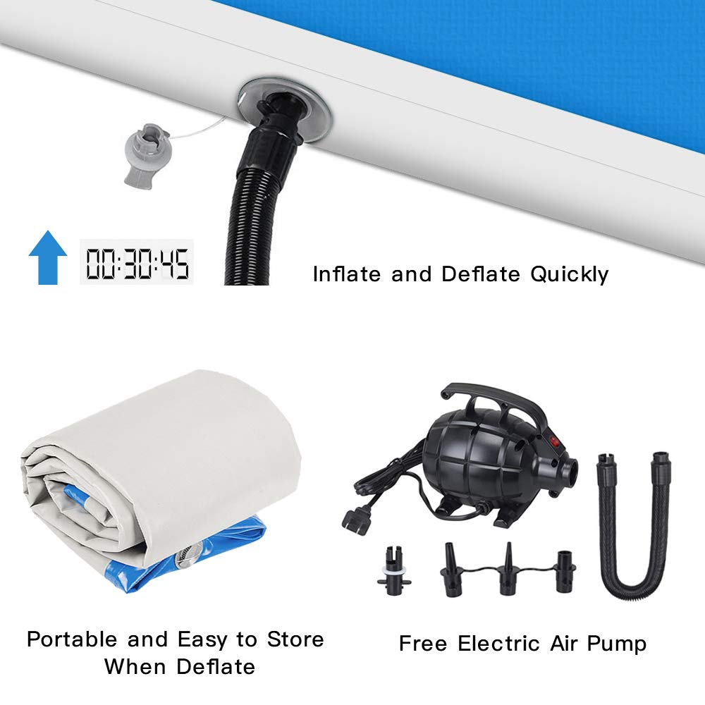 Hot Sale 4x2M Size Inflatable  - Tumbling Air Track review and price