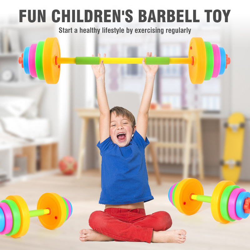 Kids Adjustable Dumbbell Barbe - Sports Equipment 5 Years Old review and price
