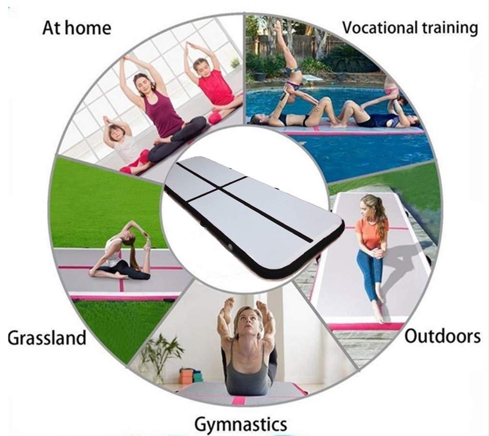 Gymnastics 5m Inflatable Air T - Tumbling Air Track review and price