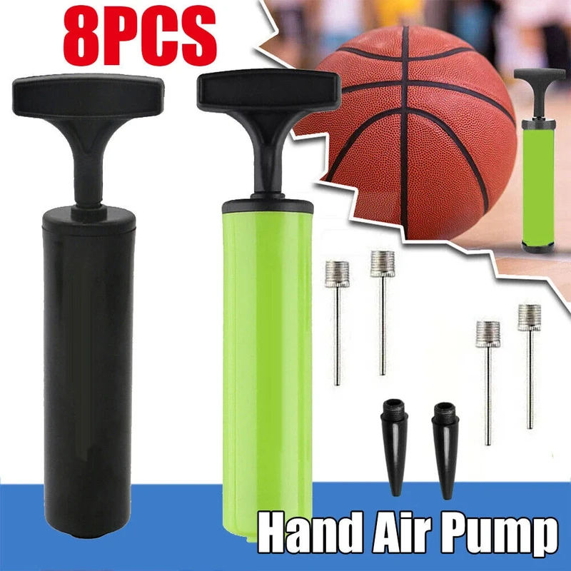 8Pcs Portable Ball Pump Set Fl - Basketball Pump Needle review and price