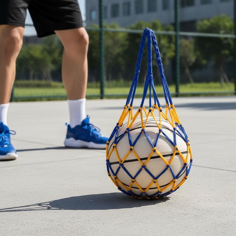 [F] Football Net Bag Nylon Bol - Sports Equipment Volleyball review and price