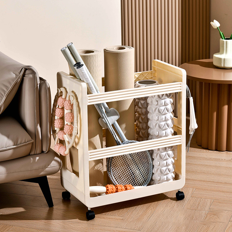 Yoga Supplies Storage Rack Mov - Sports Equipment Trolley review and price