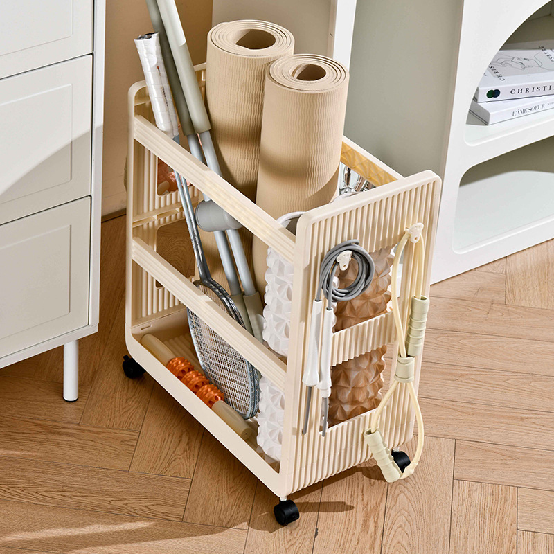 Yoga Supplies Storage Rack Mov - Sports Equipment Trolley review and price