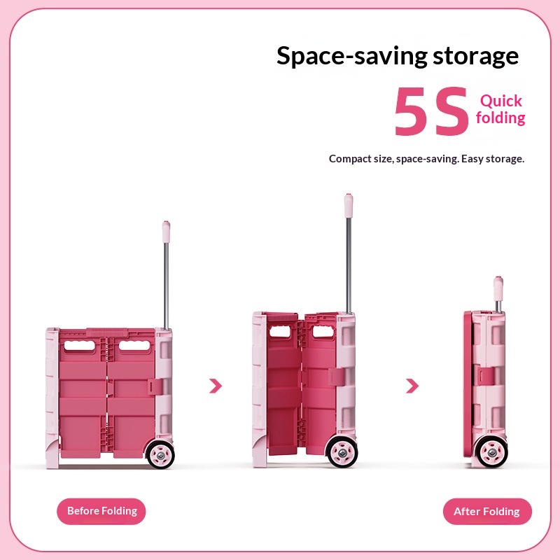Portable Foldable Shopping Tro - Sports Equipment Trolley review and price
