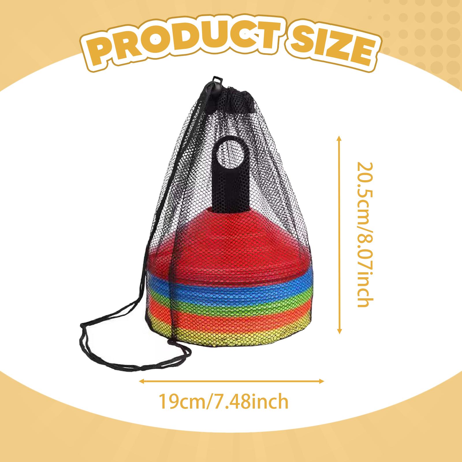 Soccer Cones Set Plastic Marke - Sports Equipment In School review and price