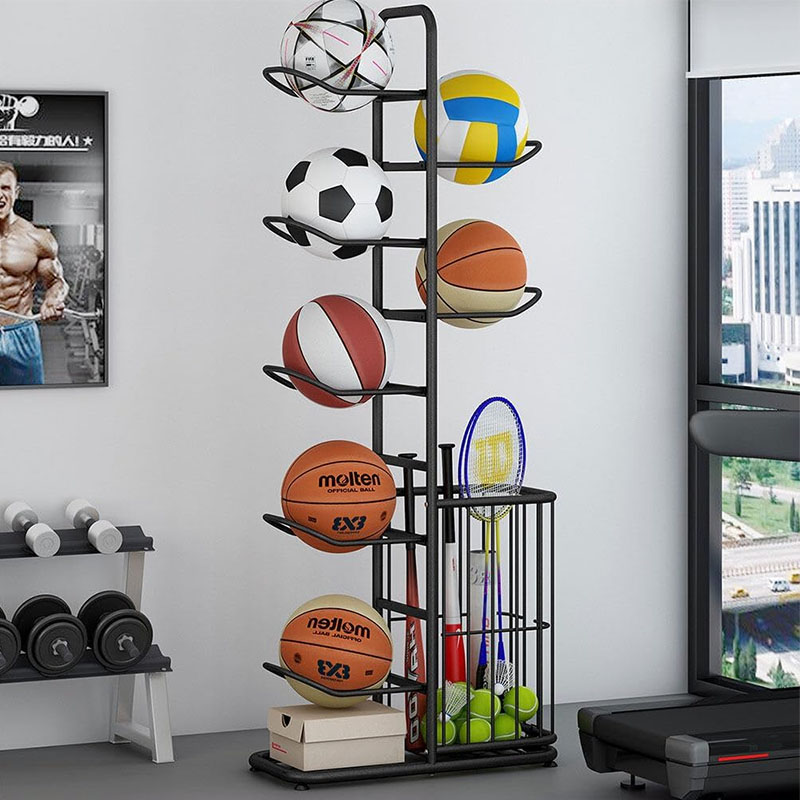 Sports Ball Storage Rack Baske - Sports Equipment Volleyball review and price