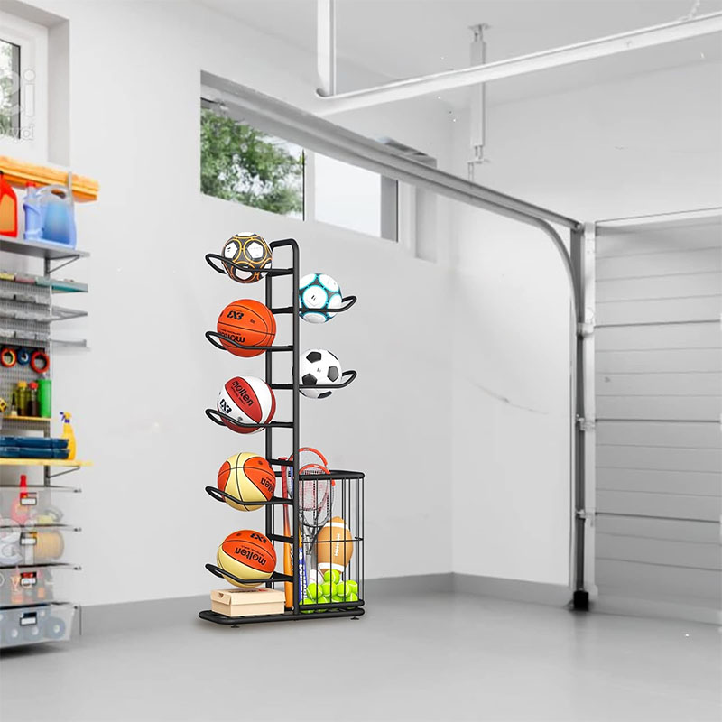 Sports Ball Storage Rack Baske - Sports Equipment Volleyball review and price