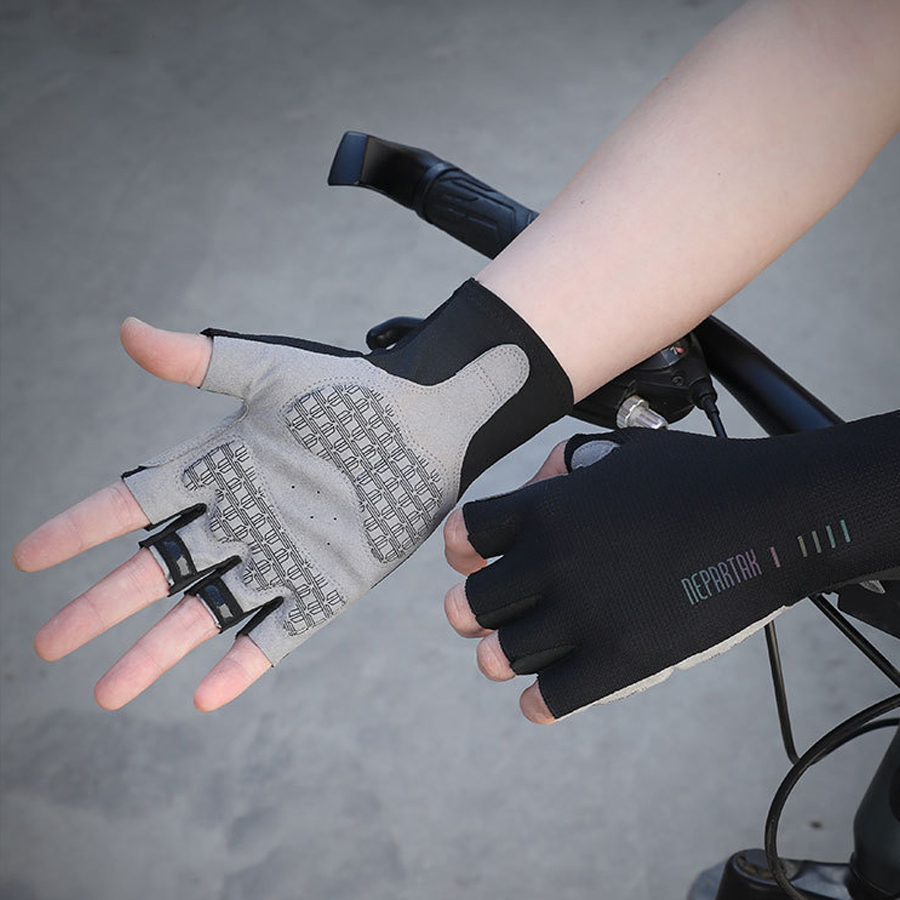 New Team cycling Gloves Half F - Name Sports Equipment review and price