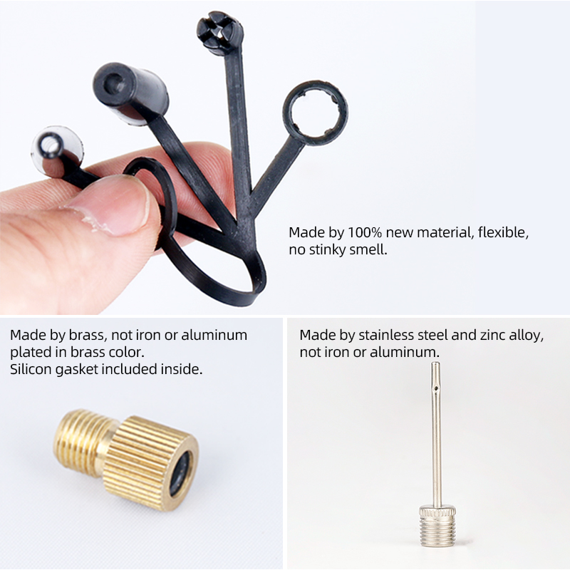 Deemount 4in1 Inflator Nozzle  - Basketball Pump Needle review and price